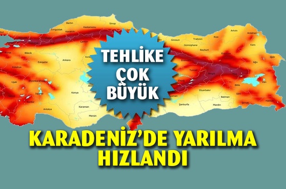 Eyvah!.. Akdeniz'den sonra Karadeniz'de büyük deprem tehlikesi