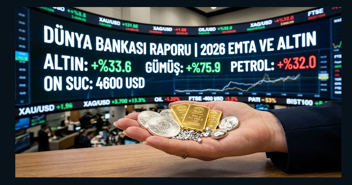 Dünya Bankası Rakam Verdi: Altın ve Gümüşte Tarihi Patlama! Fiyatlar Nereye Koşuyor?